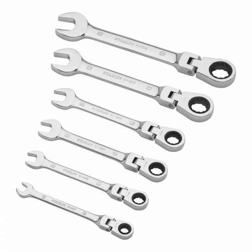 Combination spanner set Stanley 181a.25cpepb 8-19 mm 6 Dijelovi Cijena
