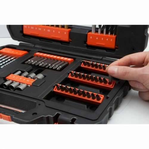 Drill bits and tits set Black & Decker A7231 76 Dijelovi Cijena
