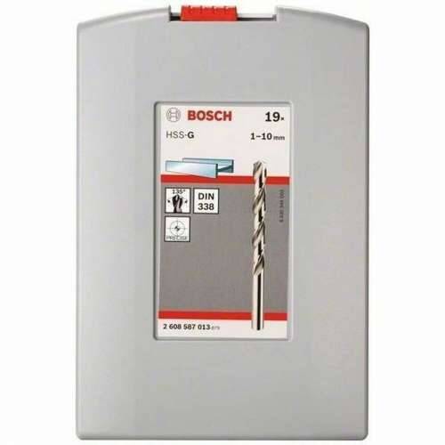 Set bušilica BOSCH Probox Čelik Velika brzina 1-10 mm 19 Dijelovi Cijena