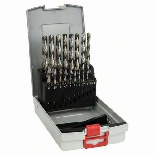 Set bušilica BOSCH Probox Čelik Velika brzina 1-10 mm 19 Dijelovi Cijena