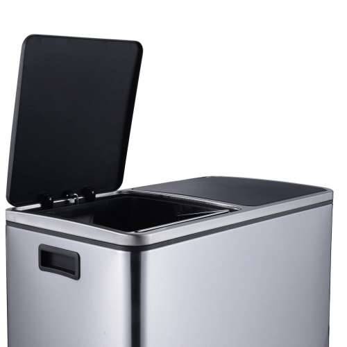 Kanta za Smeće za Recikliranje Kitchen Move Nehrđajući Čelik (30 L x 2) Cijena