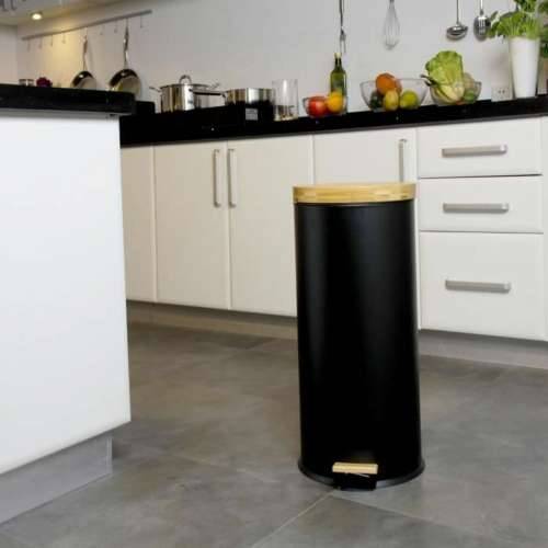 Kanta za Smeće Kitchen Move   Crna Mat crna 30 L Cijena