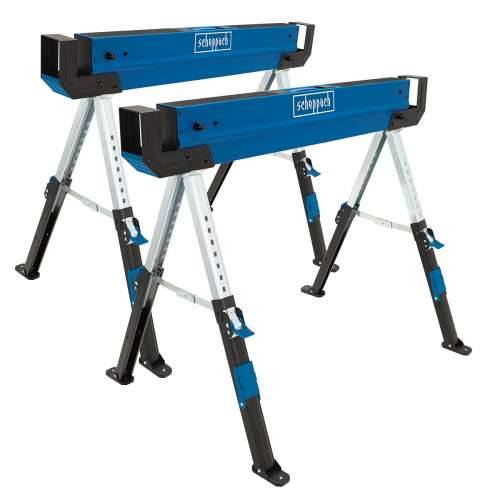 Set of trestles Scheppach MWB600 Čelik 82 cm (2 kom.) Cijena
