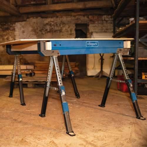 Set of trestles Scheppach MWB600 Čelik 82 cm (2 kom.) Cijena