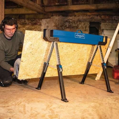 Set of trestles Scheppach MWB600 Čelik 82 cm (2 kom.) Cijena