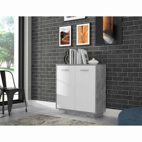 Skladišni namještaj Bijela Svjetlo siva 88,9 x 34,2 x 88,1 cm Cijena