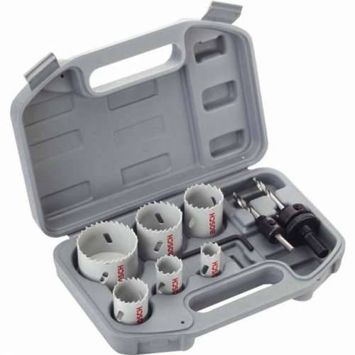 Set kruna za bušenje BOSCH Bimetal HSS 9 Dijelovi Cijena