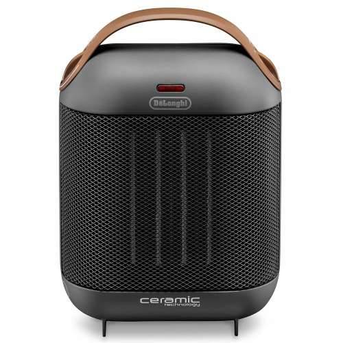 Prijenosni keramički grijač DeLonghi HFX30C18IW Crna Antracitna 1800 W Cijena