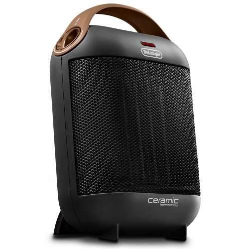 Prijenosni keramički grijač DeLonghi HFX30C18IW Crna Antracitna 1800 W Cijena