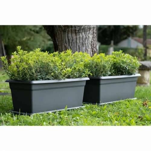 Posuda Stefanplast Mediterráneo Antracitna Plastika 100 cm Cijena