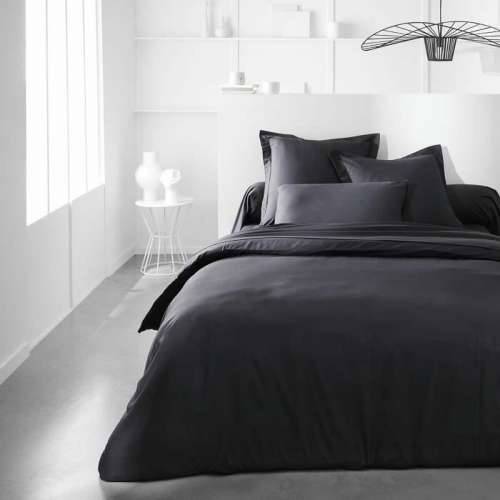Podesiva plahta TODAY Essentials Crna 140 x 190 cm Antracitna Cijena