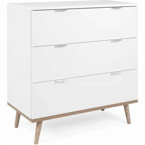 Ormarić s ladicama Scandinavian Bijela 79,8 x 40 x 86,5 cm Cijena