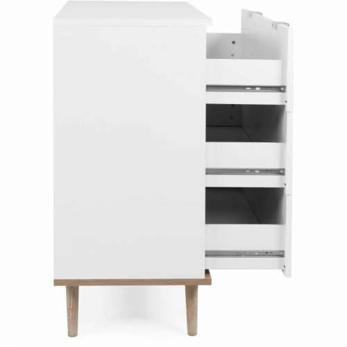 Ormarić s ladicama Scandinavian Bijela 79,8 x 40 x 86,5 cm Cijena