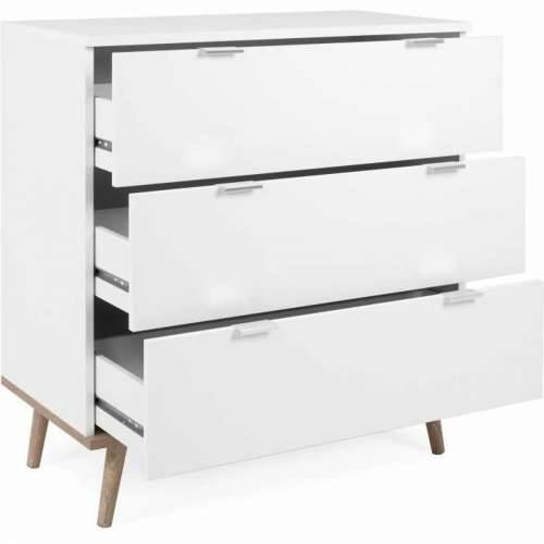 Ormarić s ladicama Scandinavian Bijela 79,8 x 40 x 86,5 cm Cijena