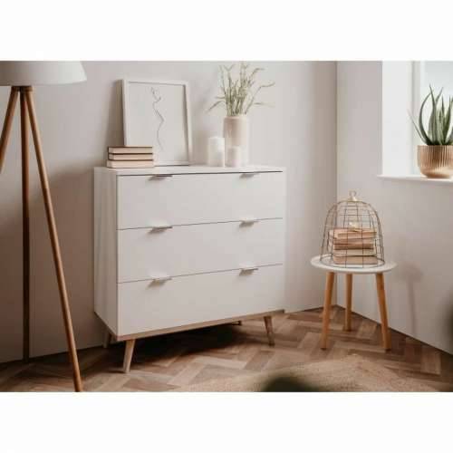 Ormarić s ladicama Scandinavian Bijela 79,8 x 40 x 86,5 cm Cijena