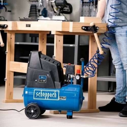 Kompresor Zraka Scheppach HC30OX Vodoravno 1100 W 8 bar 24 L Cijena