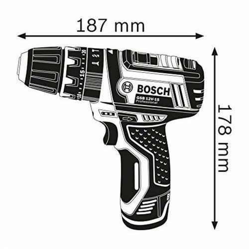 Čekić bušilica BOSCH GSB 12V-15 Professional 12 V Cijena