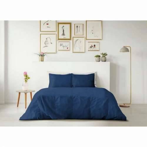 Set pokrivača za poplun Lovely Home Tamno plava 220 x 240 cm Cijena