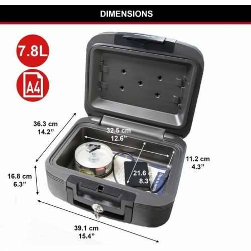 Sef Master Lock Crna 7,8 L Cijena