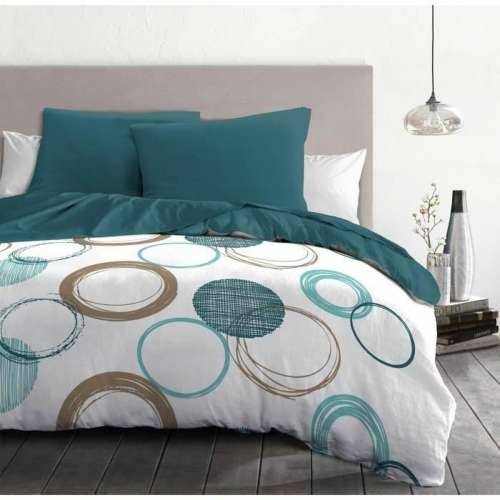 Set pokrivača za poplun HOME LINGE PASSION Zelena 220 x 240 cm krugovi Cijena