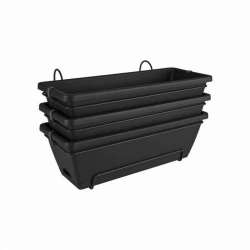 Posuda Elho 50 cm Antracitna polipropilen Plastika Pravokutno Cijena