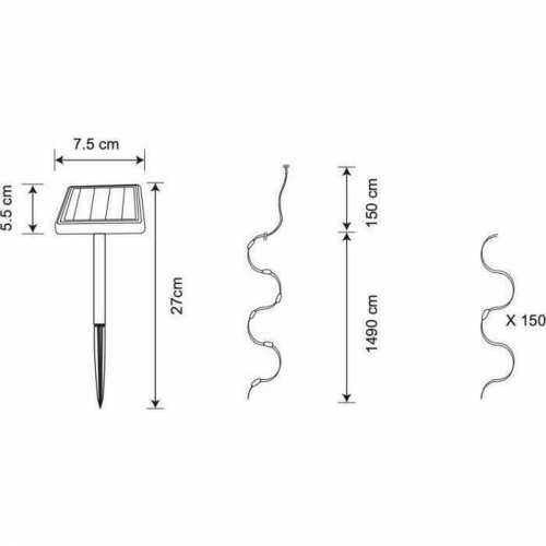LED vijenac Galix G4430 16,4 m Cijena