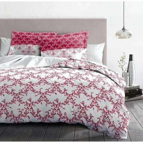 Nordijska navlaka HOME LINGE PASSION Bijela Bordo 220 x 240 cm Cijena