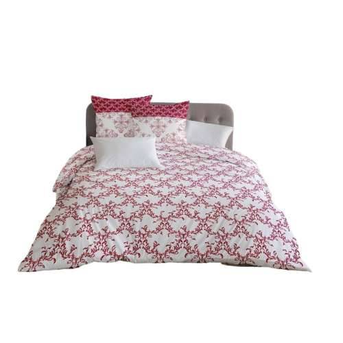 Set pokrivača za poplun HOME LINGE PASSION Bijela Bordo 240 x 260 cm Cijena