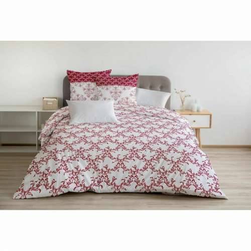 Set pokrivača za poplun HOME LINGE PASSION Bijela Bordo 240 x 260 cm Cijena