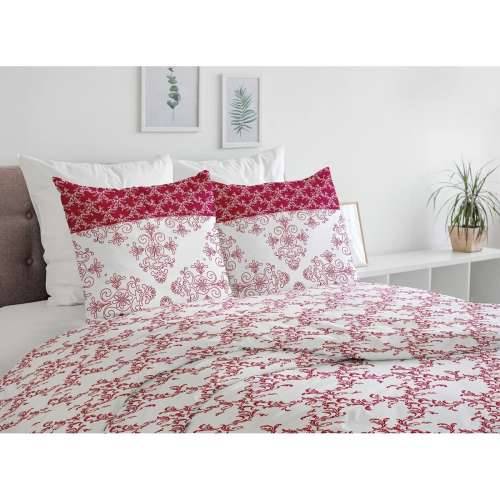 Set pokrivača za poplun HOME LINGE PASSION Bijela Bordo 240 x 260 cm Cijena