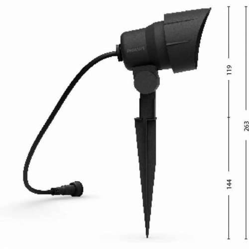 Svjetiljka Philips Crna 220-240 V Toplo bijela 600 lm Cijena