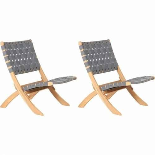 Dārza krēsls Beau Rivage Siva 75 x 73 x 60 cm Sklopiv 2 kom. Cijena