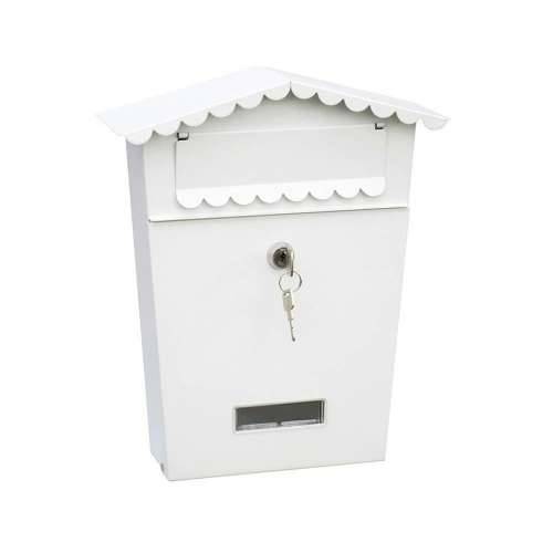 poštanski sandučić EDM 85802 House Bijela Čelik 21 x 6 x 30 cm Cijena