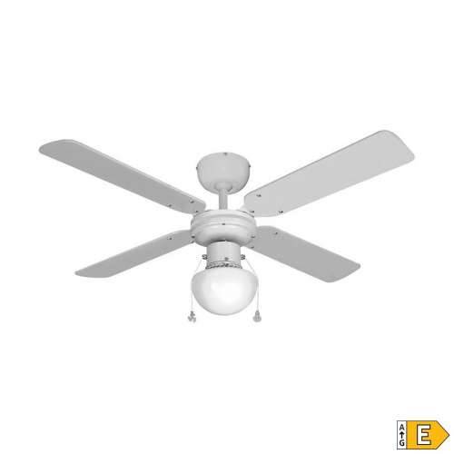Stropni Ventilator sa Svjetlom EDM 33800 Caribe Bijela 50 W Cijena