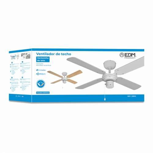 Stropni Ventilator EDM 33802 Báltico Bijela 50 W ø 102 cm Cijena