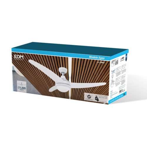 Stropni Ventilator sa Svjetlom EDM 33803 Egeo Bijela 60 W Cijena