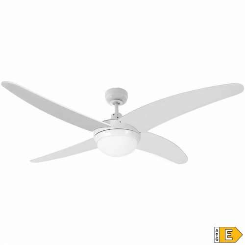 Stropni Ventilator sa Svjetlom EDM 33806 Caspio Bijela 60 W Cijena