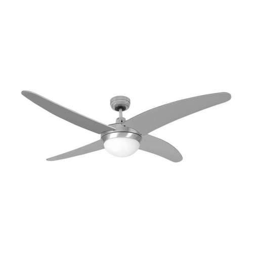 Stropni Ventilator sa Svjetlom EDM 33807 Caspio Srebrna 60 W Cijena