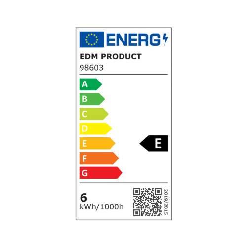 LED žarulja EDM 98603 E 6 W 60 W 47 W E27 800 lm 12,5 x 17 cm Ø 12,5 x 17 cm (3200 K) Cijena