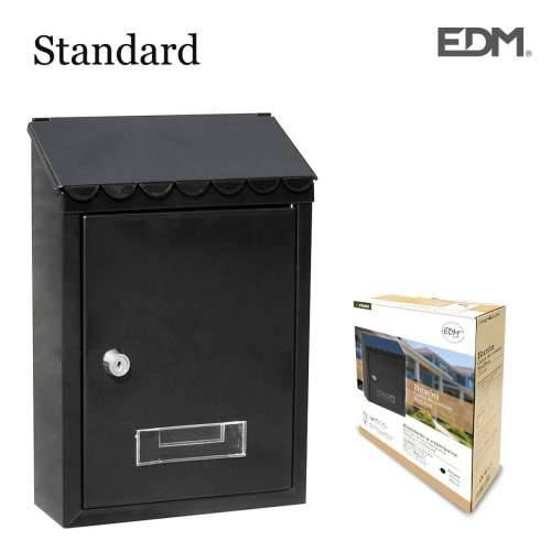poštanski sandučić EDM 85806 Standard Crna Čelik 21 x 6 x 30 cm Cijena