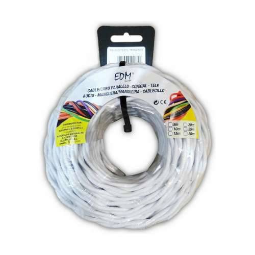Kabel EDM 11885 Bijela 2 x 1 mm 5 m Cijena