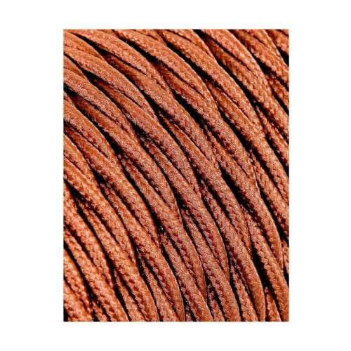 Kabel EDM 11882 C20 Smeđa 2 x 0,75 mm 5 m Svila Cijena