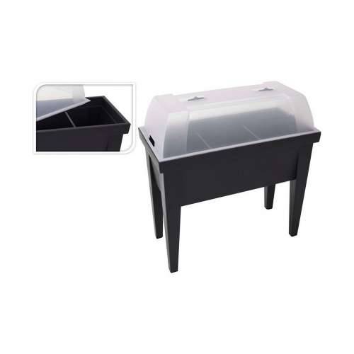 staklenik EDM Crna polipropilen 80 x 40 x 65 cm Stol Cijena