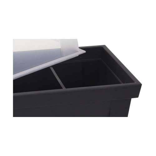 staklenik EDM Crna polipropilen 80 x 40 x 65 cm Stol Cijena