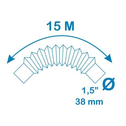Crijevo za Zalijevanje EDM 81018 Plava 15 m Ø 3,8 cm Ø 38 mm Cijena