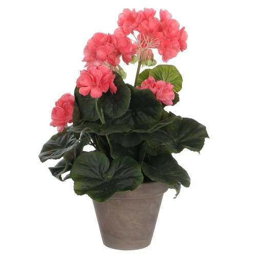 Ukrasna Biljka Mica Decorations PVC Geranij (11,5 x 33 cm) Cijena