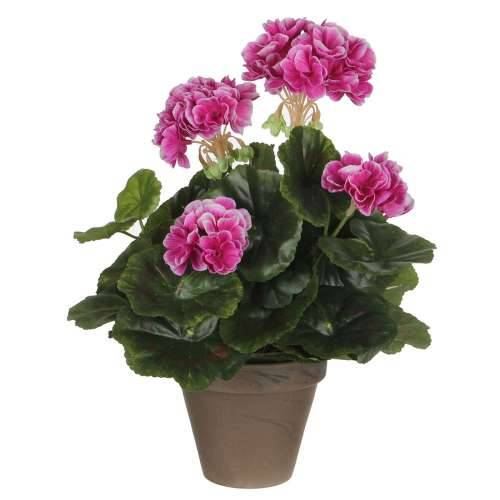 Ukrasna Biljka Mica Decorations PVC Geranij (11,5 x 33 cm) Cijena
