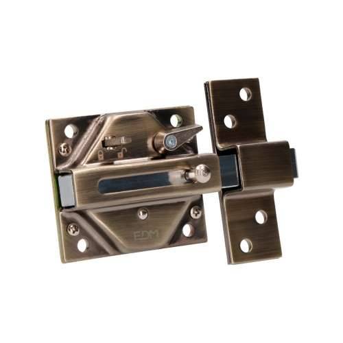 Sigurnosno zaključavanje EDM 85187 Bronza Čelik 73 x 136 mm Cijena