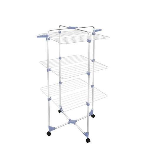 Sklopivo sušilo za odjeću s kotačima Gimi 153580 Modular 3 Srebrna Čelik (30 m) Cijena