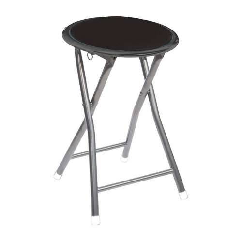 Tabure Atmosphera Sklopiv Crna 30 x 30 x 45 cm Cijena